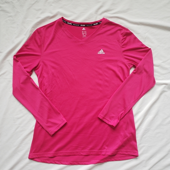 adidas Tops - hot pink workout top